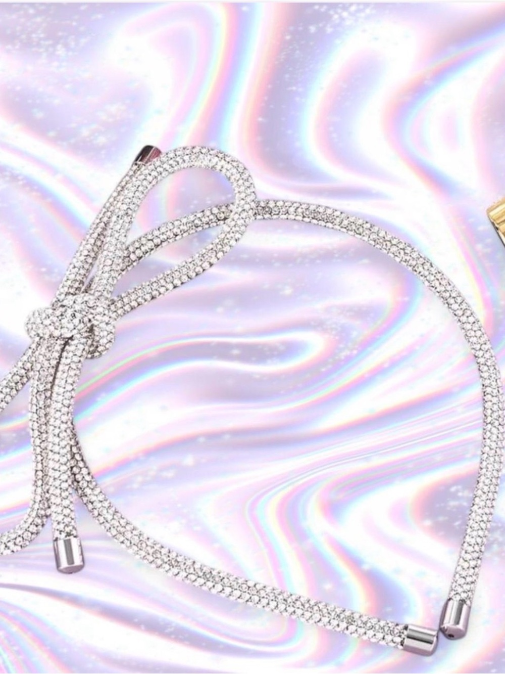 a new day Sparkly Rhinestone Knot Headband